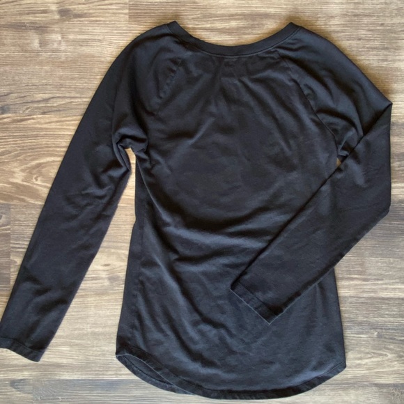 Juniors Jack Skellington Nightmare Before Christmas Black Long Sleeve T-Shirt - Picture 2 of 3